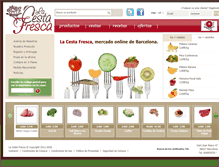 Tablet Screenshot of lacestafresca.com